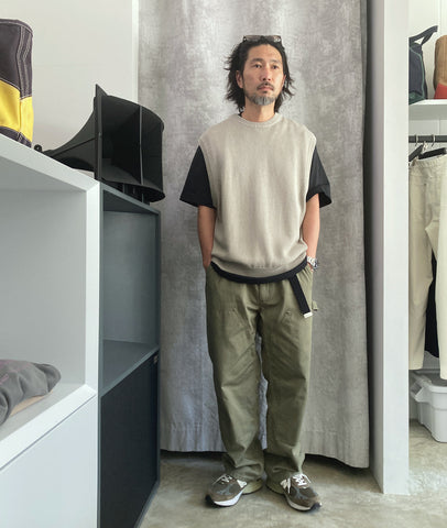 アースカラーを軸にした<br>リラックススタイル
