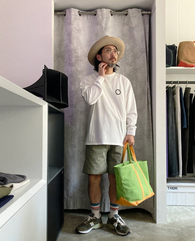 この季節だから出来る<br>ロンT×ショーツコーデ