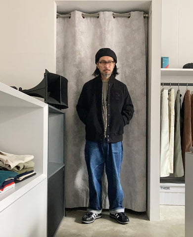 ジャストサイズの<>スタジャンが今気分