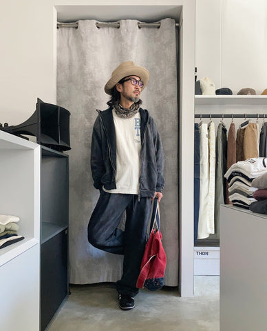 セットアップには<br>小物が大切です