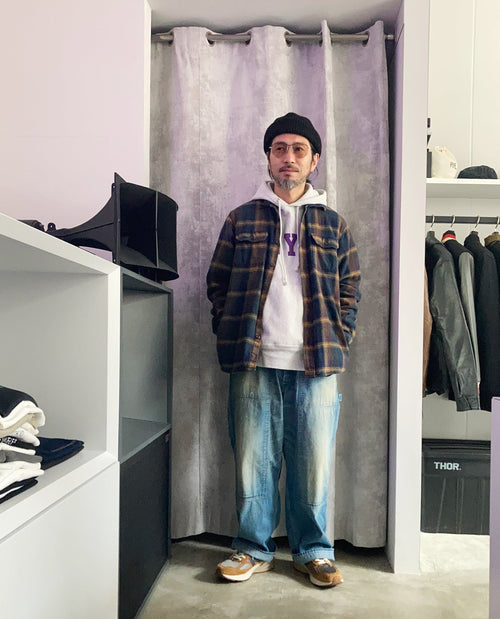 古着MIXで<br>王道のスタイルに