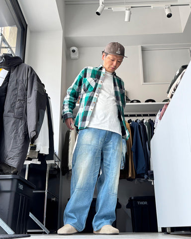 いつもの古着を軸に<br>今っぽさを重ねる