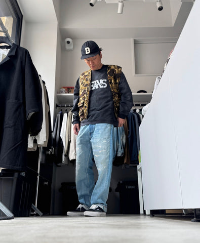 整いすぎないのが◯<br>古着で気崩すおニュー