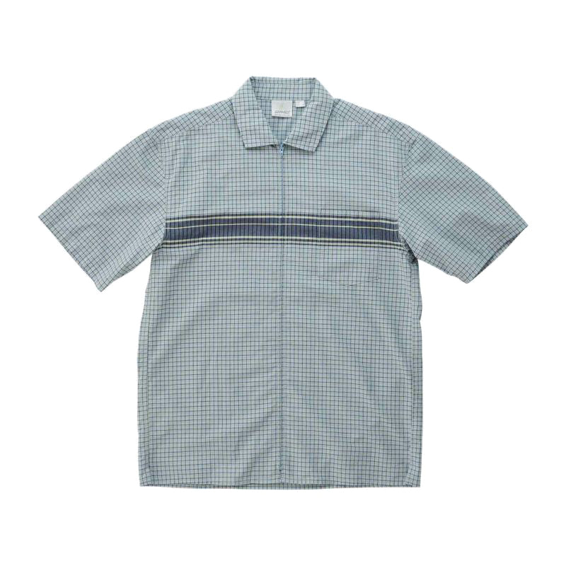 GRAMICCI<br>[Limited Edition Products]ZIP UP WAVE SHIRT（Pacific Plaid）