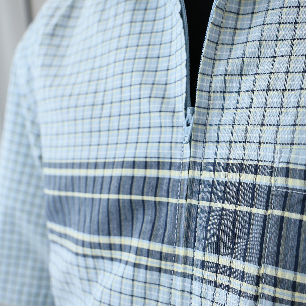 GRAMICCI[Limited Edition Products]ZIP UP WAVE SHIRT（Pacific