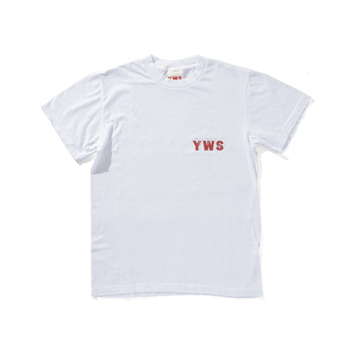 York Work Shop/YWS<br>Logo T-Shirt（White）