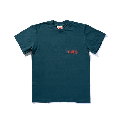 York Work Shop/YWS<br>Logo T-Shirt（Green）