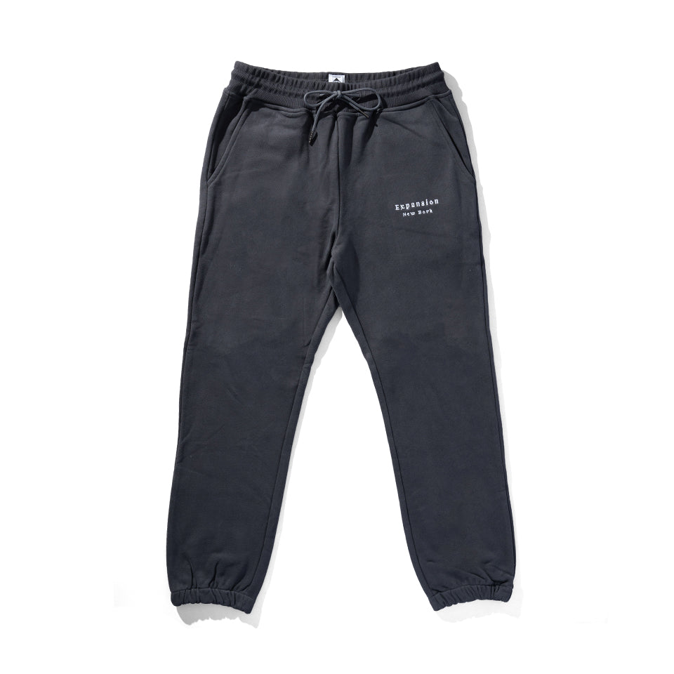 EXPANSION NY<br>Dima LOGO SWEAT PANTS（Black）