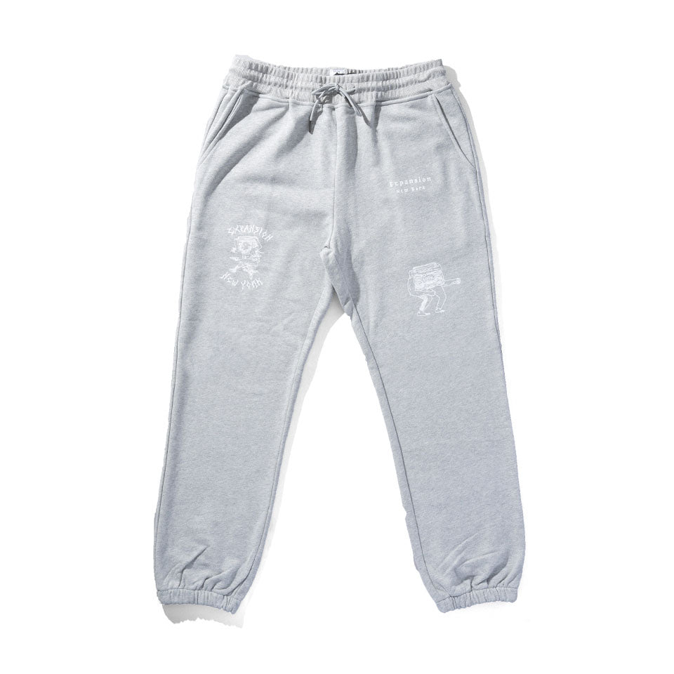 EXPANSION NY<br>MAKHNO DIMA SWEAT PANTS（Gray）