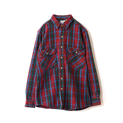 【USED】90's FIVE BROTHER Flannel Shirt［U260000194］