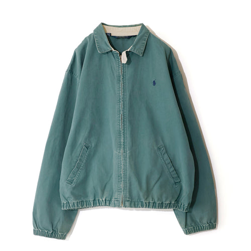 【USED】POLO RALPH LAUREN Drizzler Jacket  Green Made in USA［U260000181］