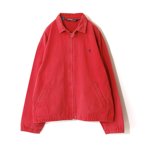 【USED】POLO RALPH LAUREN Drizzler Jacket Red［U260000179］