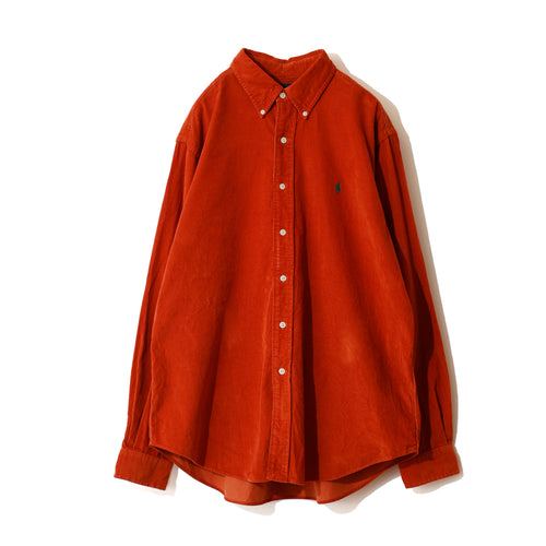 【USED】POLO RALPH LAUREN Corduroy B/D Shirt L［U260000279］