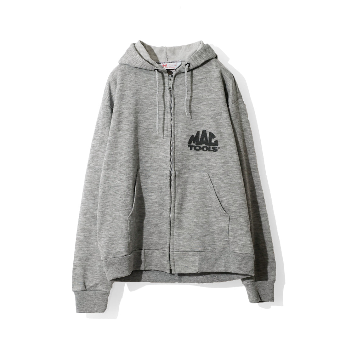 【USED】80's Gross Galesburg MAC TOOLS Zip Up Hoodie XL Made in USA［U260000356］