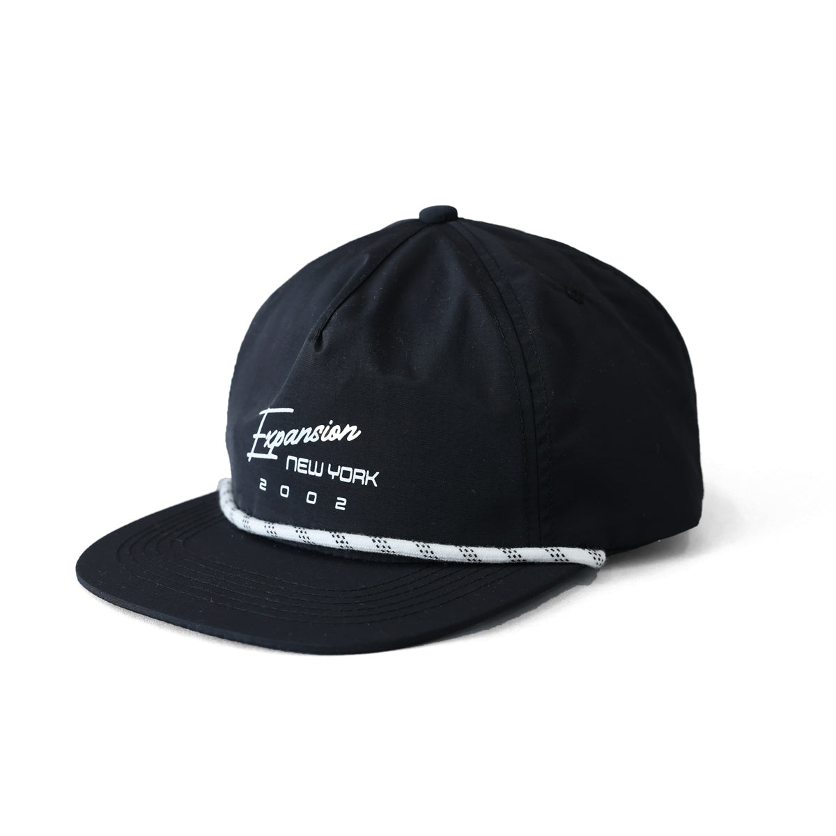 EXPANSION NY<br>Nylon Vintage Snap Back CAP（BLACK）