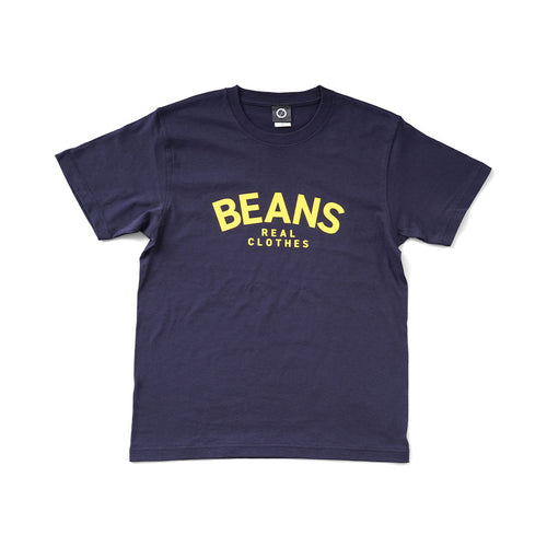 BEANS<br>ORIGINAL ROUND T-Shirt（Navy）