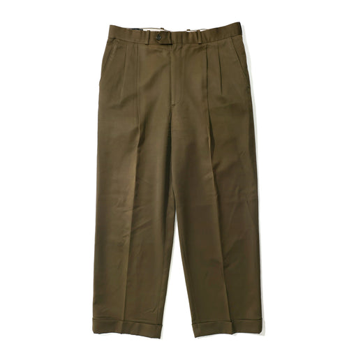 【USED】PURE NEW WOOL 2tuck Slacks［U260000149］