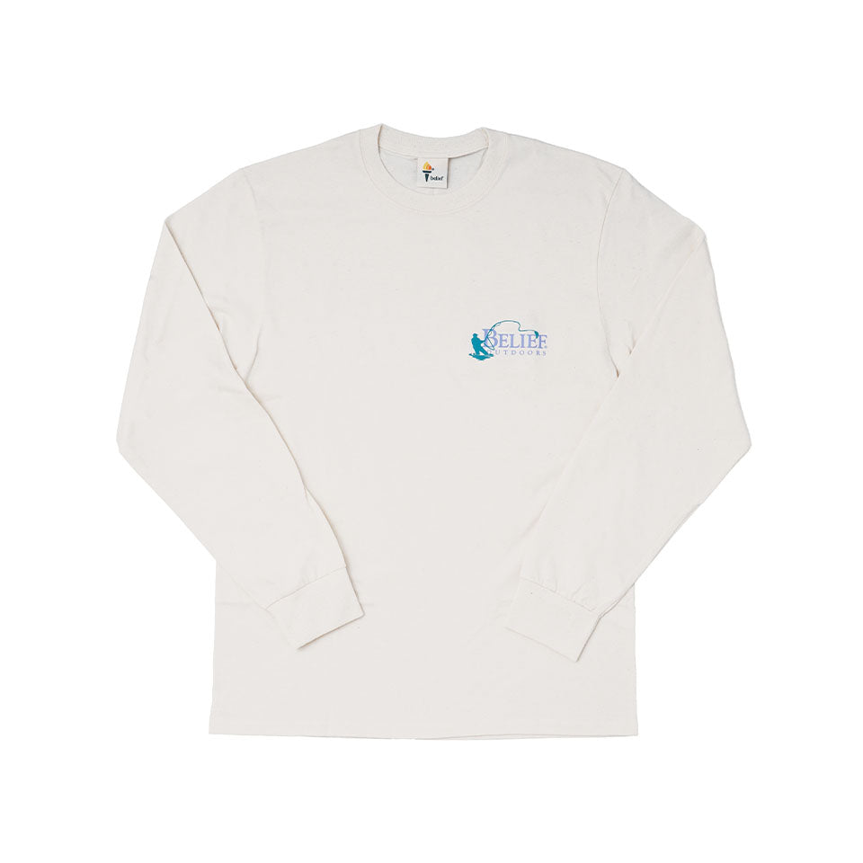Belief NYC<br>TROPHY L/S TEE（Natural）