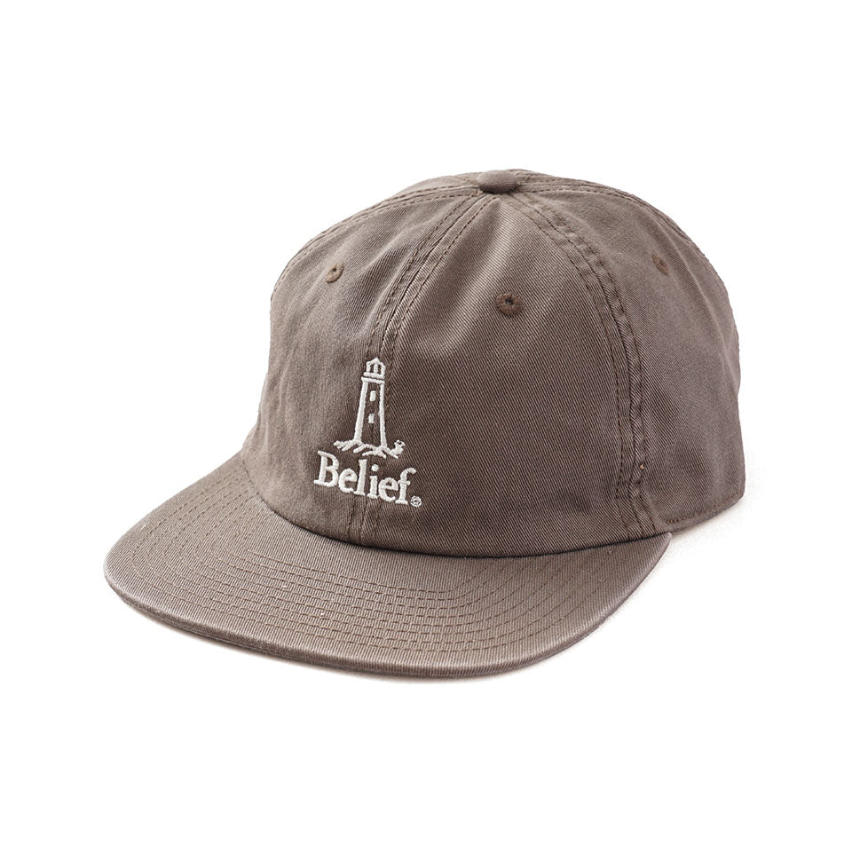 Belief NYC<br>LIGHTHOUSE 6 PANEL CAP（Brown）