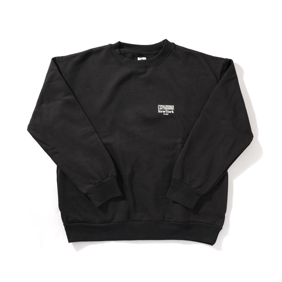EXPANSION NY<br>EXP 24 CREWNECK  （Black）