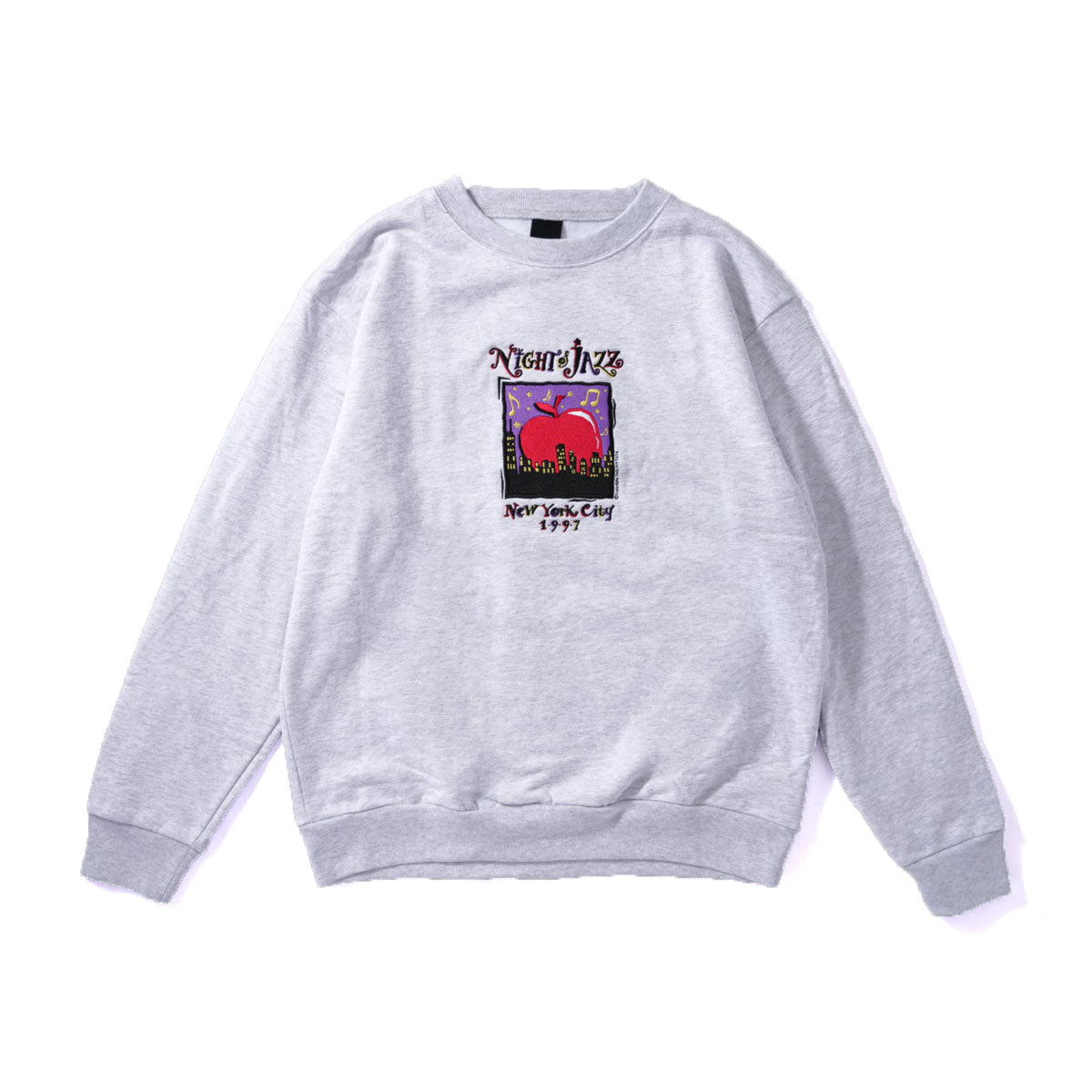 Only NY<br>Night of Jazz Crewneck（Gray）