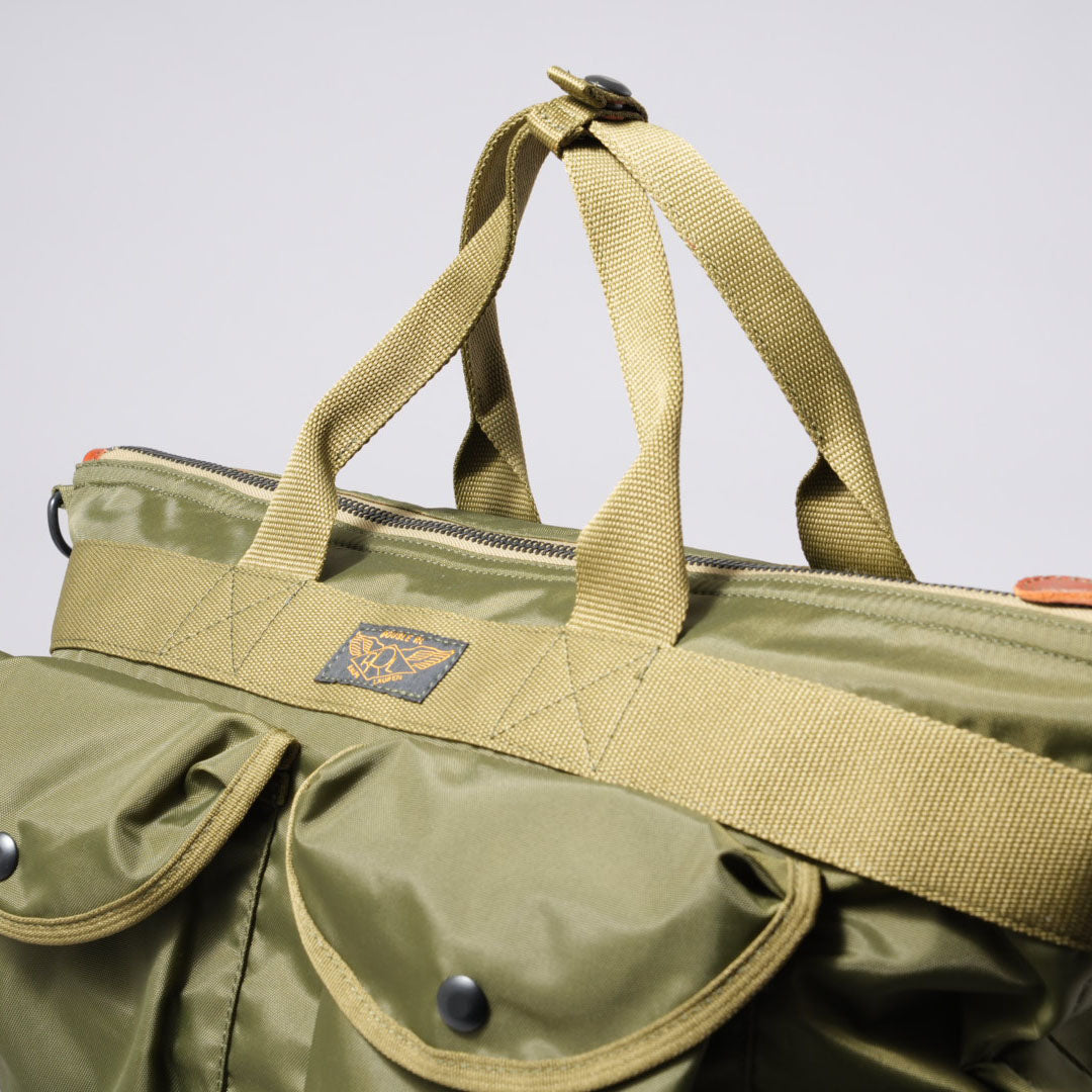 RRLCanvas Utility Messenger Bag（Khaki） – BEANS
