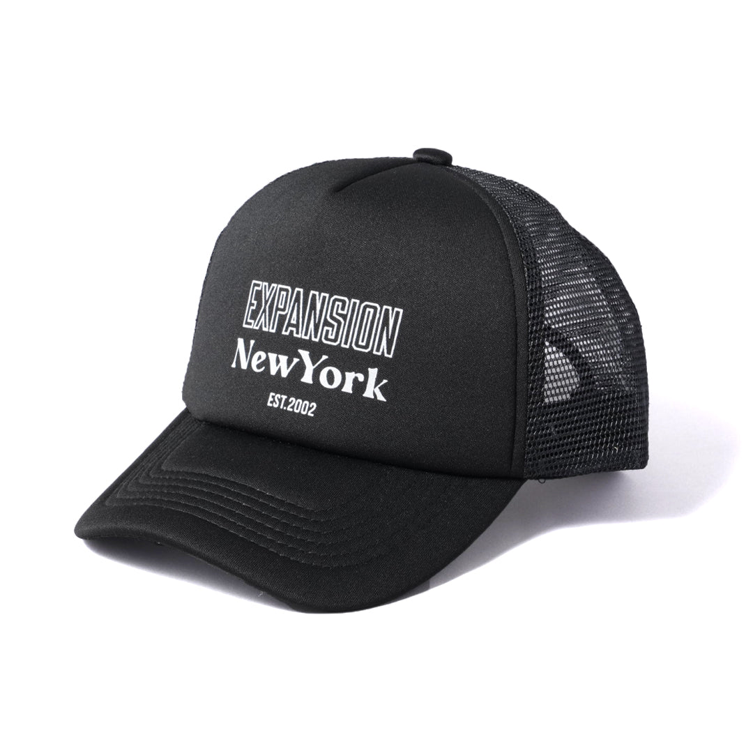 EXPANSION NY<br>EXP NY LOGO TRUCKER CAP（Black）