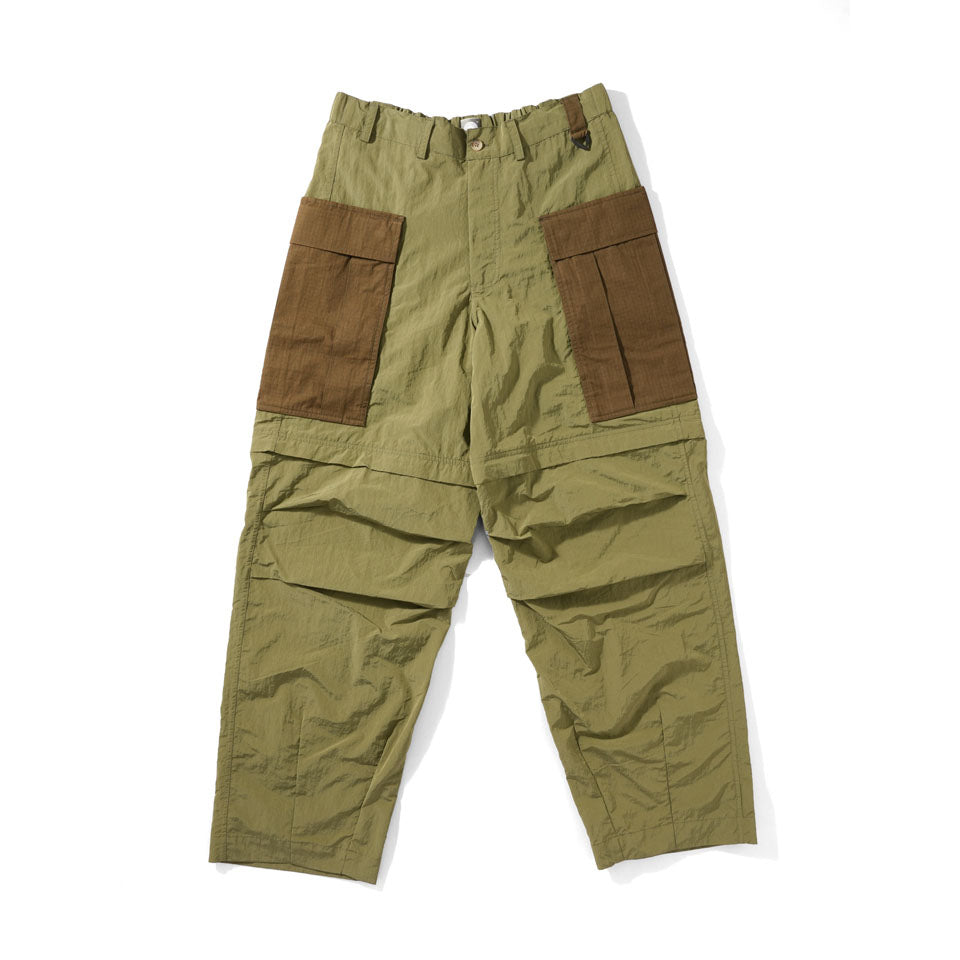 18 EAST<br>GLEN ZIP-OFF CARGO PANT（Khaki）