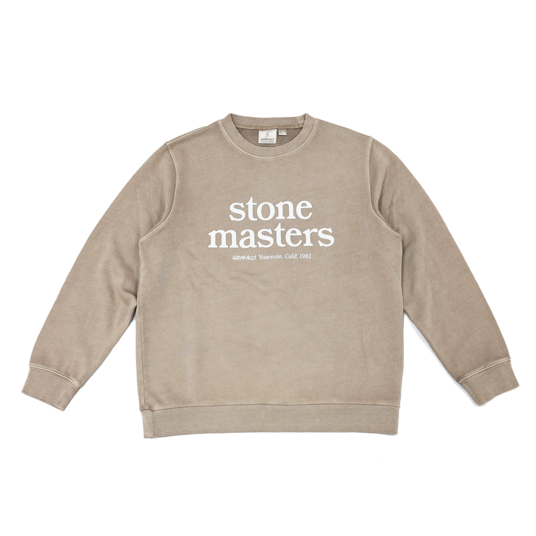 Gramicci<br>STONEMASTERS SWEATSHIRT（SAND PIGMENT）