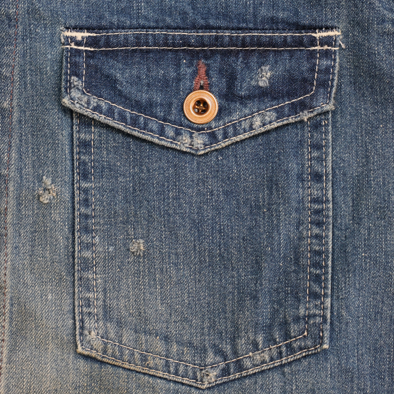 H.UNITH-JK049 Denim zip work jacket（Customize） – BEANS