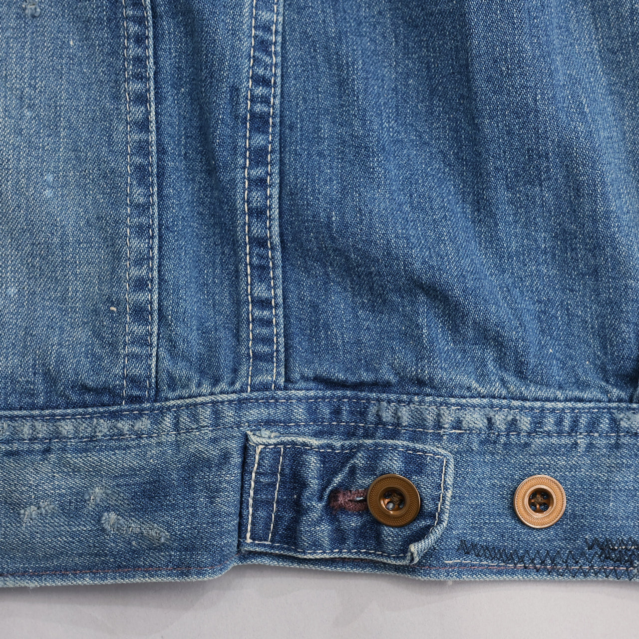 H.UNITH-JK049 Denim zip work jacket（Customize） – BEANS