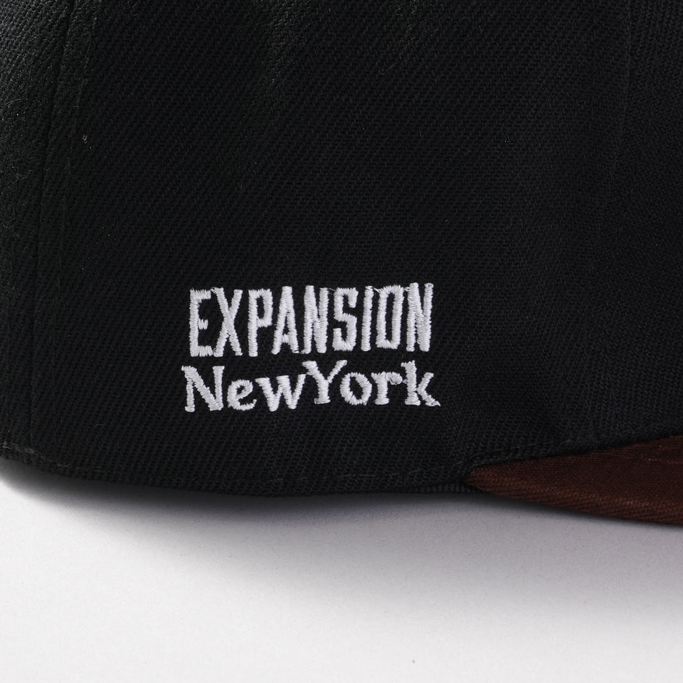 EXPANSION NYNY TALL EMB BB CAP(Black/Brown) – BEANS