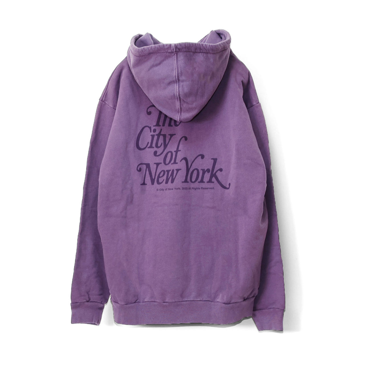 Only NY<br>NYC City of New York Hoodie（Purple）