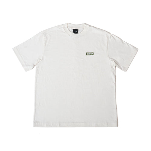 Only NY<br>Block Logo T-Shirt（Natural/Green）