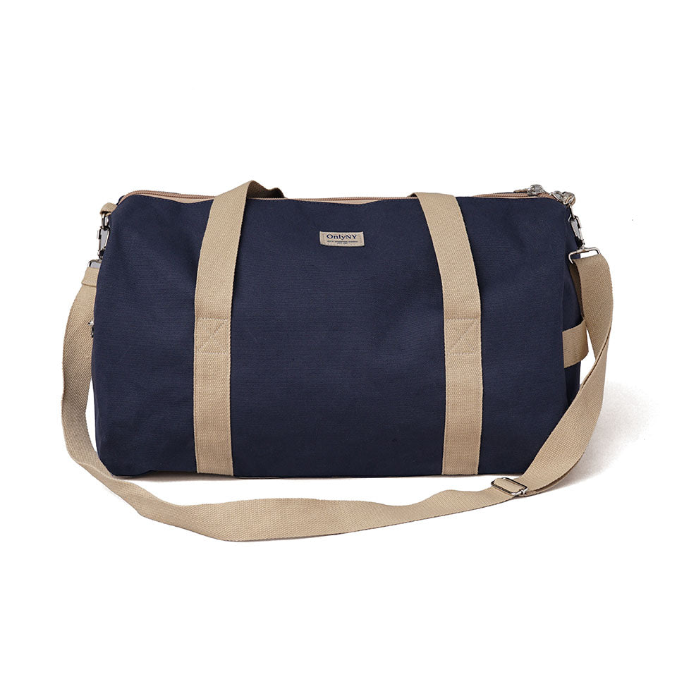 Only NY<br>CANVAS DUFFLE BAG（Navy）