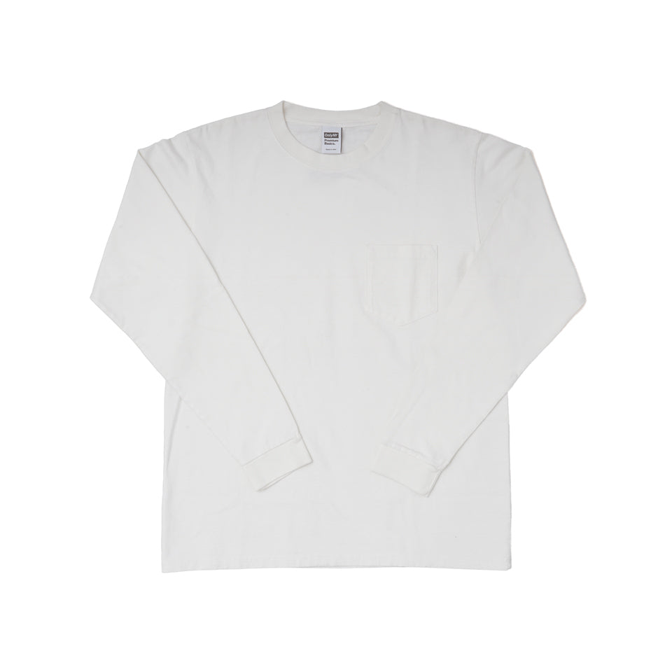 Only NY<br>PREMIUM BASICS HEAVYWEIGHT L/S T-SHIRT（Coconut）