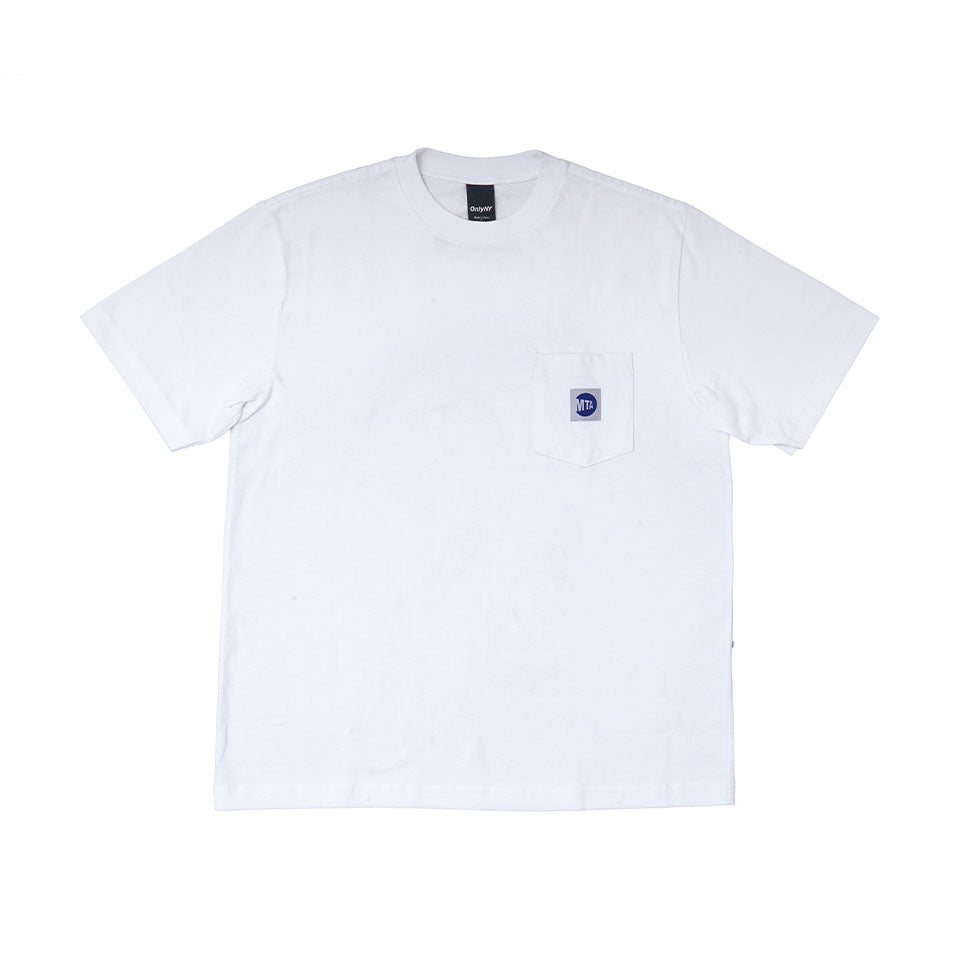 Only NY<br>MTA CORE POCKET T-SHIRT（White）