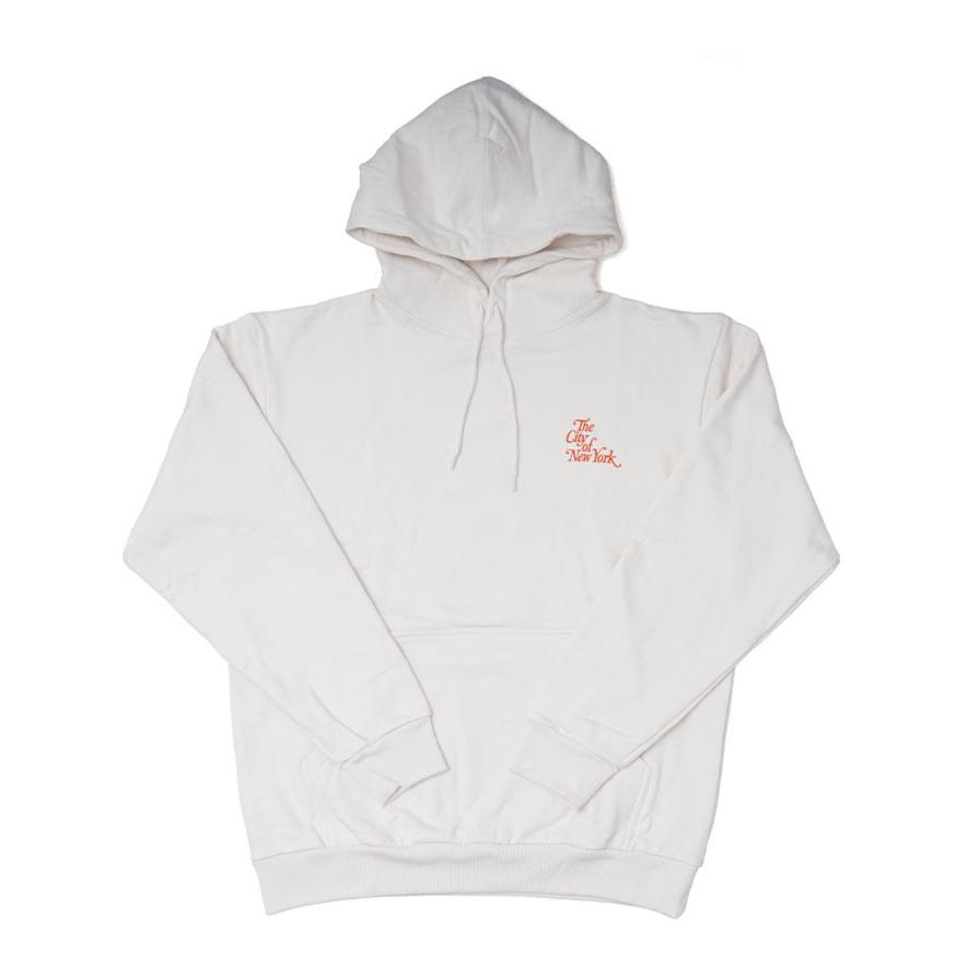 Only NY<br>NYC City of New York Hoodie（Natural/Orange）
