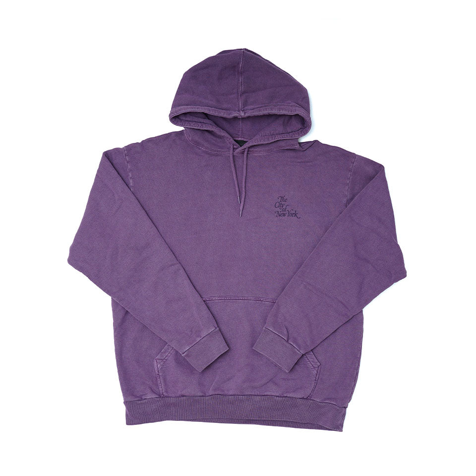 Only NY<br>NYC City of New York Hoodie（Purple）