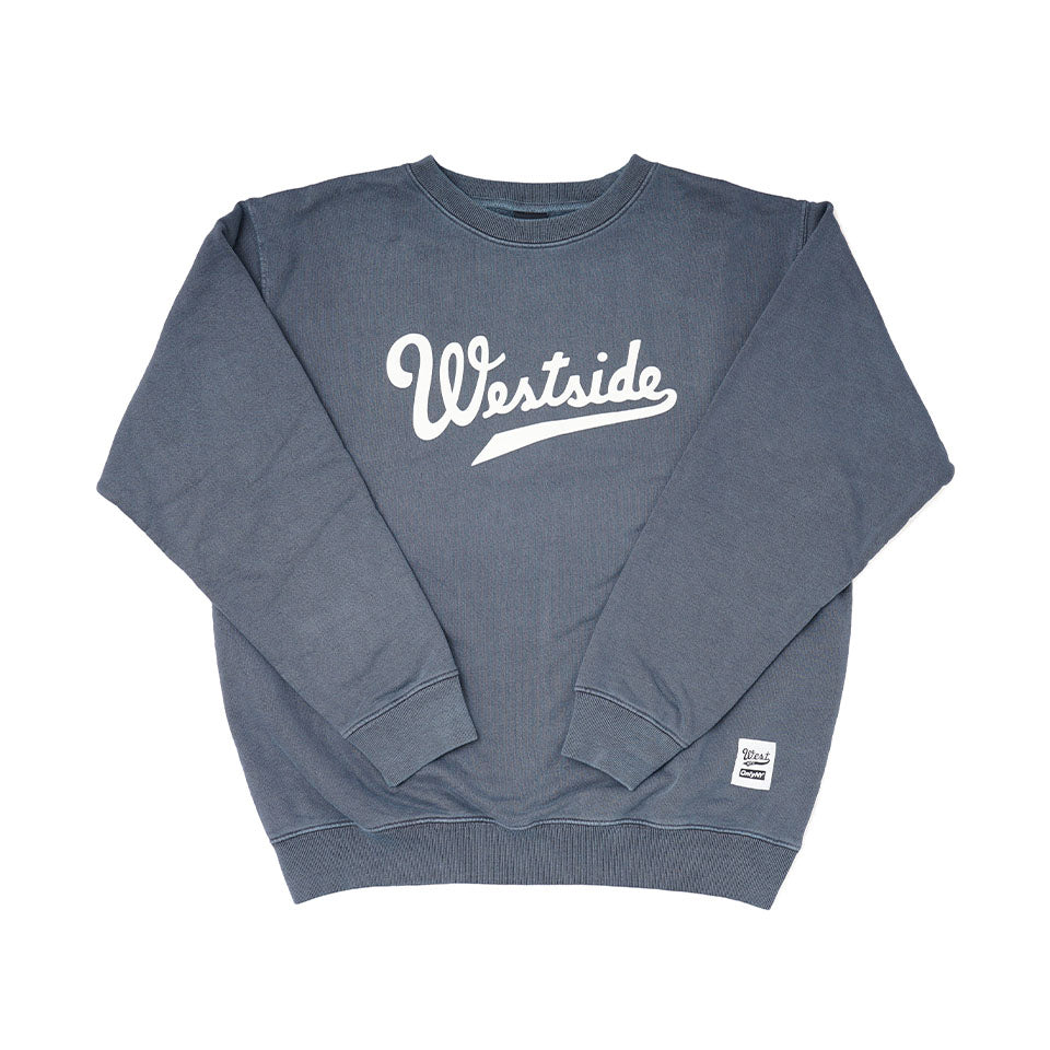 Only NY<br>WEST NYC WESTSIDE CREWNECK（Black）