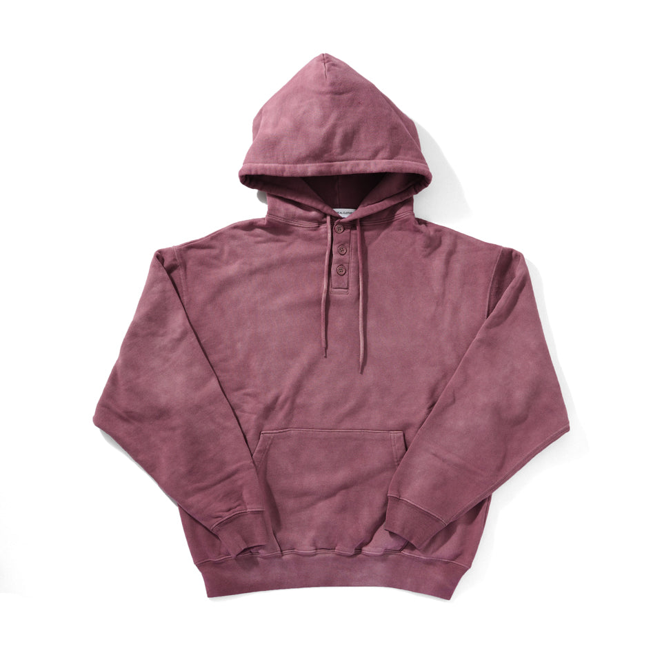 BEANS<br>ORIGINAL PIGMENT Hoodie  (Bourdeax)