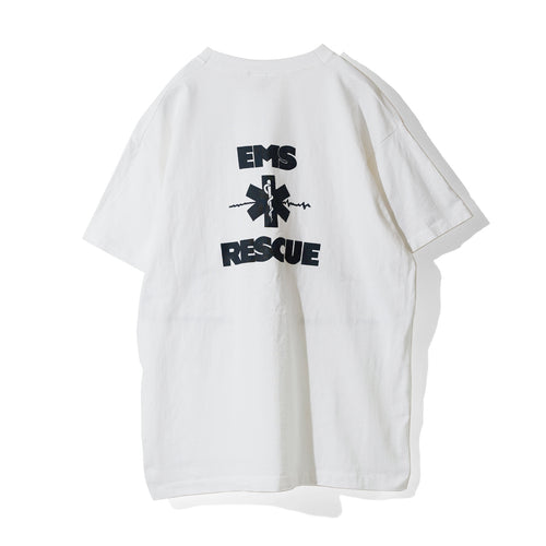 【USED】90's FRUIT OF THE LOOM EMS RESCUE T-Shirt［U260000046］