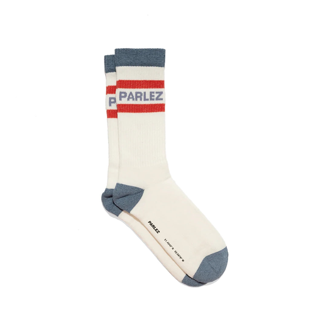 PARLEZ<br>Strive Sock （White / China Blue）