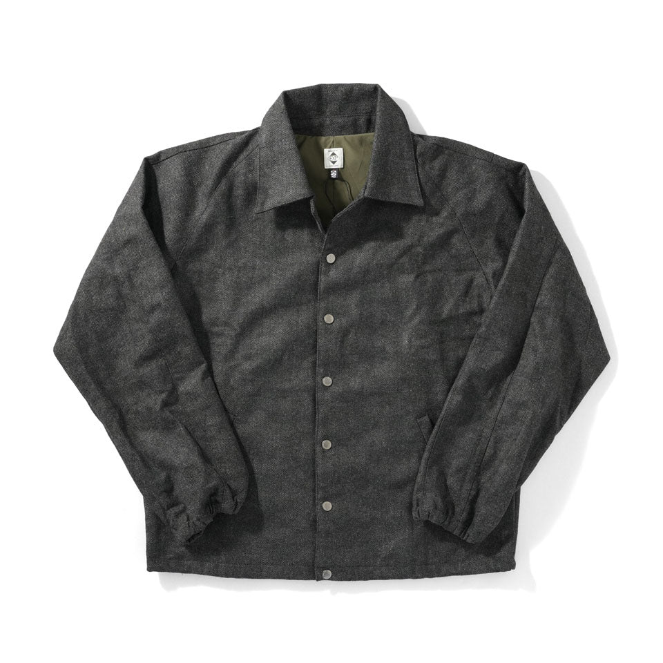 EXPANSION NY<br>CAMO WOOL COACH JACKET（Black Camo）