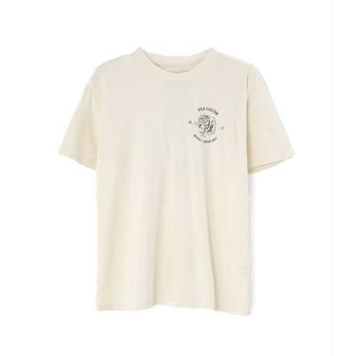 BIRTHDAYSUIT<br>WILD TIGER T-SHIRT（Ivory）