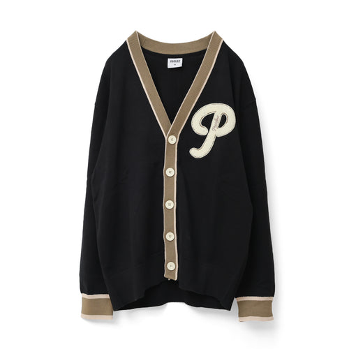 PARLEZ<br>Letterman Cardy（Black）