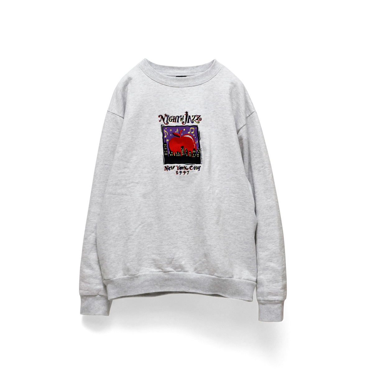 Only NY<br>Night of Jazz Crewneck（Gray）