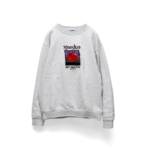 Only NY<br>Night of Jazz Crewneck（Gray）