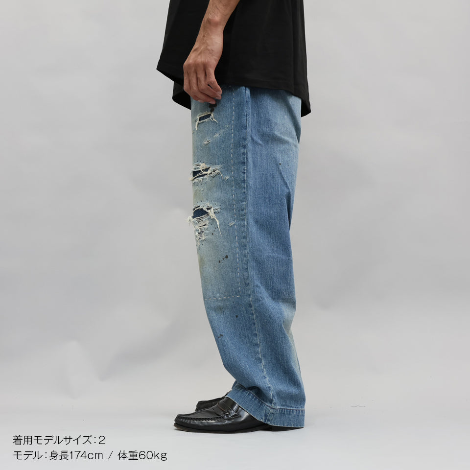 hmn 様 H.UNITH-PT084 Denim work trousers（Customize） – BEANS
